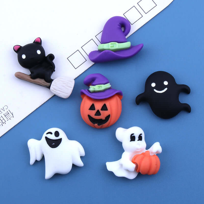 Halloween Resin Accessory Decoration Material Keychain