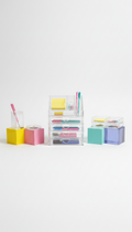 Acrylic Stacking Desk Organizer
