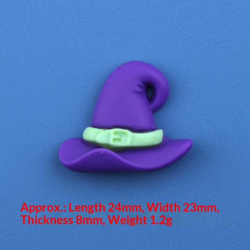 Halloween Resin Accessory Decoration Material Keychain