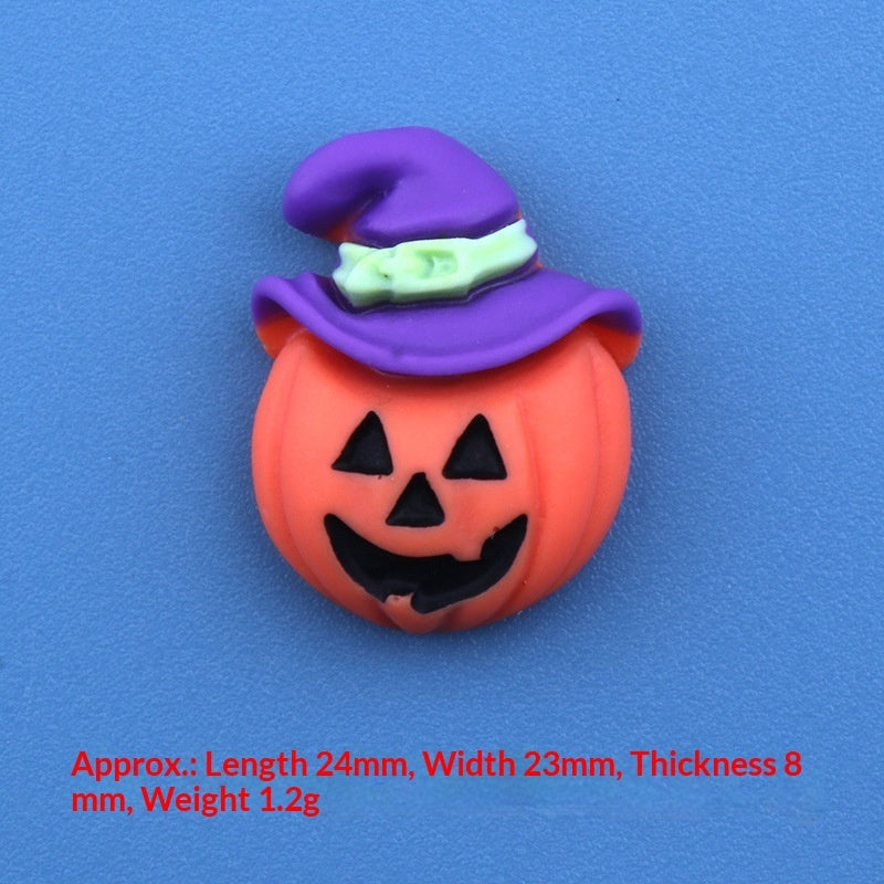 Halloween Resin Accessory Decoration Material Keychain